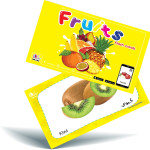 بطاقات انواع الفاكهة للاطفال